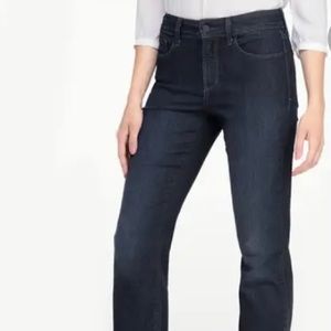 Calvin Klein dark denim boot cut jeans